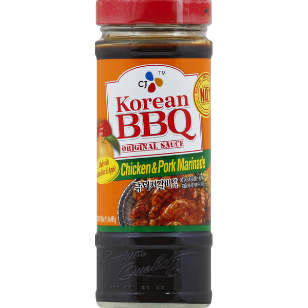 CJ Chicken & Pork Marinade, Korean BBQ Sauce, Original