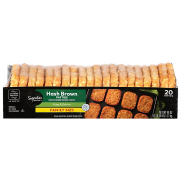 Signature SELECT Hash Brown Patties Family Size