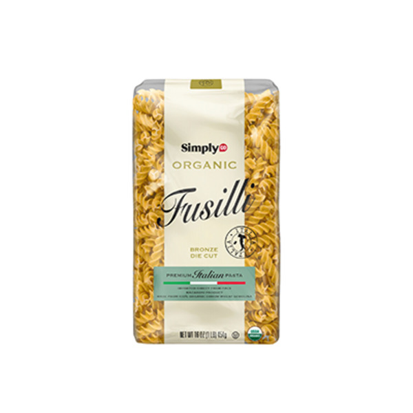 Simplygo Organic Dry Pasta Fusilli