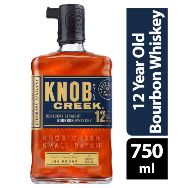 Knob Creek 12 Year Old Bourbon Whiskey Same-Day Delivery or Pickup