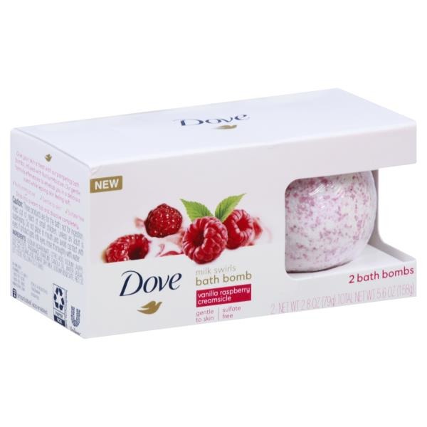 Dove Bath Bombs Vanilla Raspberry Creamsicle (5.6 oz) from Publix