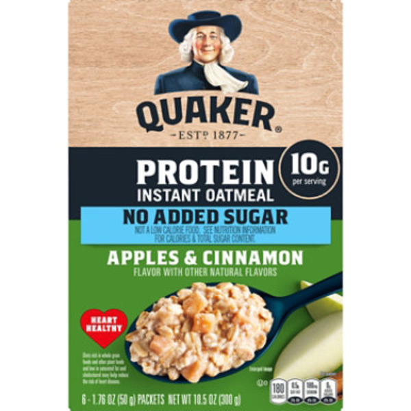 Quaker Instant Oatmeal, Apples & Cinnamon