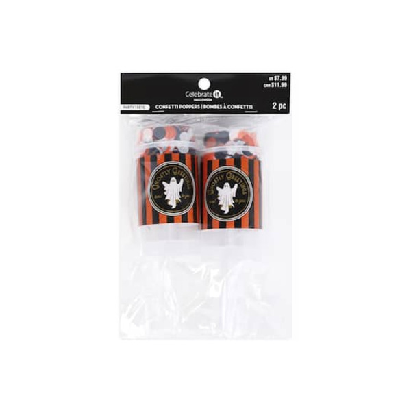 Celebrate It Halloween Vintage Confetti Poppers