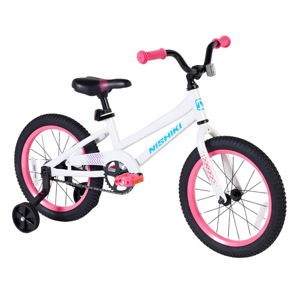Nishiki Youth Durango Bike, 16 Inch - White/Pink