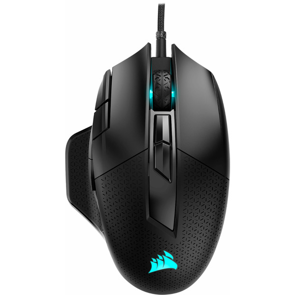 CORSAIR Black NightSword RGB Performance Tunable Optical Gaming Mouse