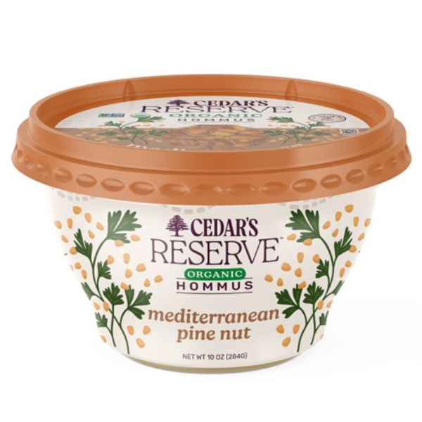 Cedar's Mediterranean Foods Organic Mediterranean Pine Nut Reserve Hommus