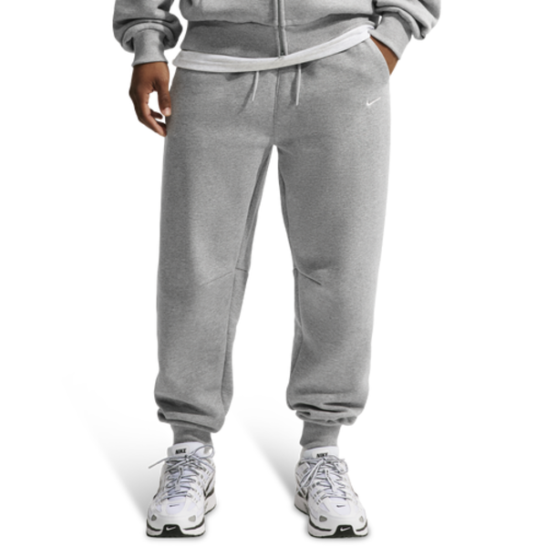 Nike Men's Solo Swoosh Fleece Joggers, XL - Dark Grey Heather