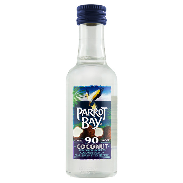 coconuts　バーバリーペア Parrot Bay Coconut Rum 50ml 90 Proof Same-Day Delivery or Pickup