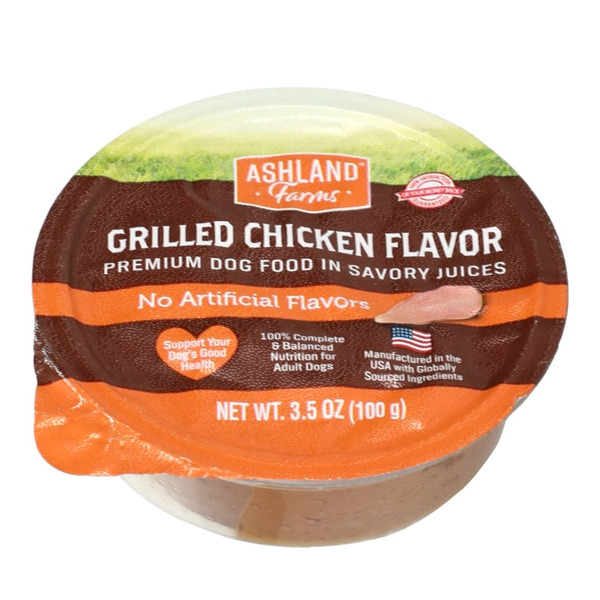 Ashland Farms Grilled Chicken Flavor Premium Adult Dog Food In