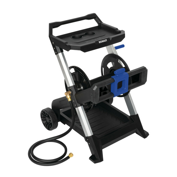 Kobalt Aluminum 200-ft Cart Hose Reel