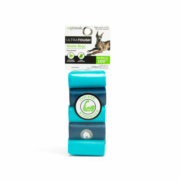 So Phresh 30R Navy Ultra Thick Dog Waste Bag