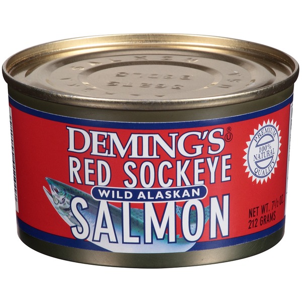 Deming's Red Sockeye Salmon (7.5 oz) from Walmart Instacart