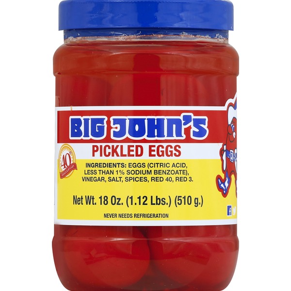 Big John's Eggs, Pickled (18 oz) Instacart
