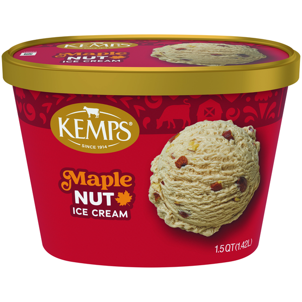 Kemps Old Fashioned Maple Nut Ice Cream