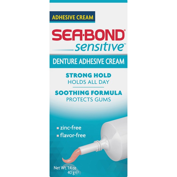 Sea Bond Denture Adhesive Cream (1.4 oz) Instacart