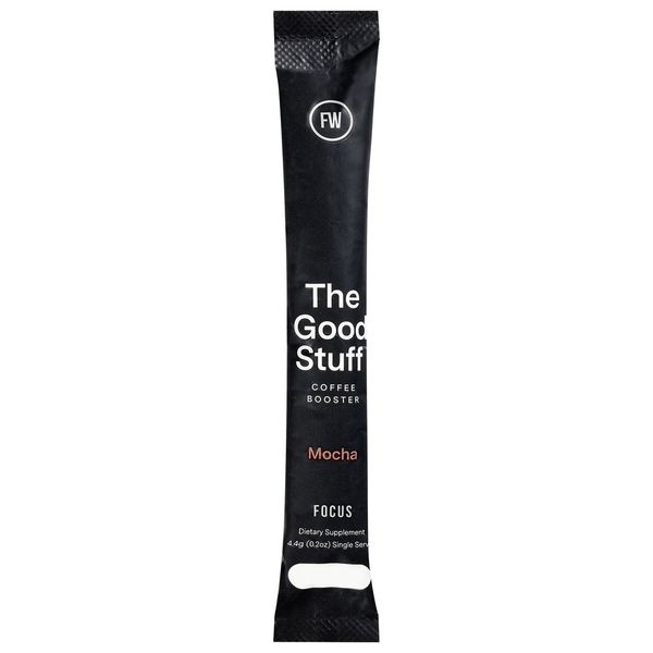 For Wellness Mocha The Good Stuff Focus Coffee Booster Packet Same