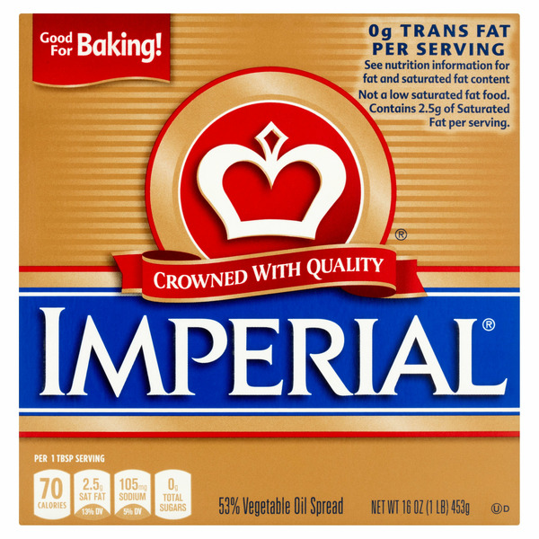 Imperial Margarine Quarters - 1 lb