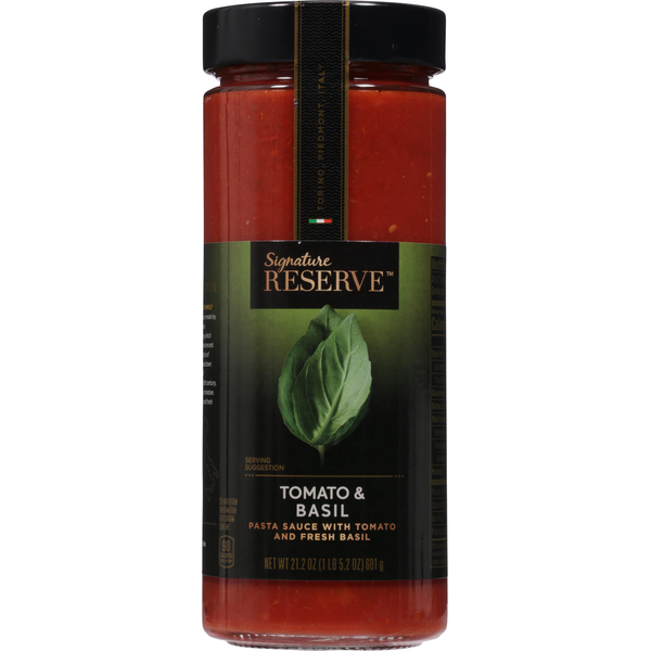 Signature Reserve Pasta Sauce, Tomato & Basil