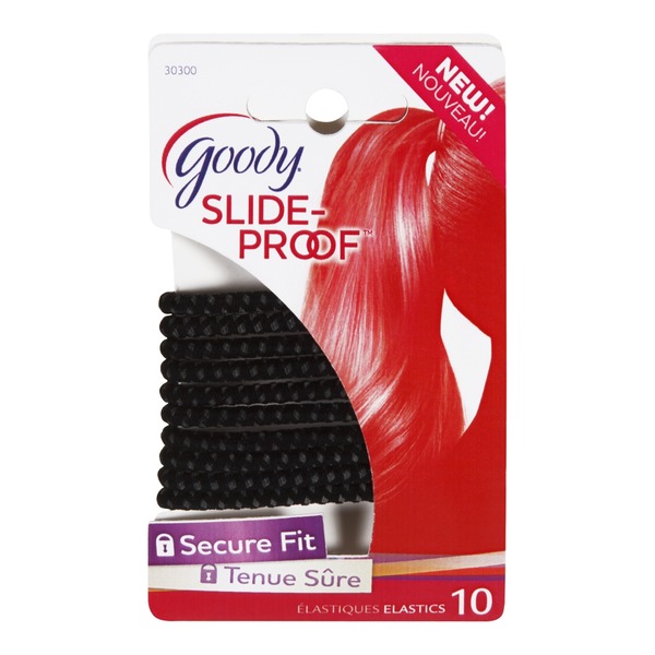 Goody Slide Proof Secure Fit Elastics 10 Ct 10 Ct From Vons