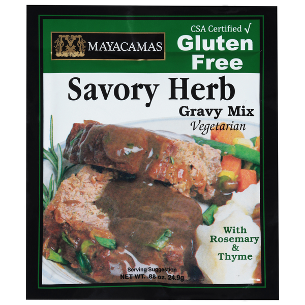Mayacamas Fine Foods Gravy Mix, Gluten Free, Vegetarian, Savory