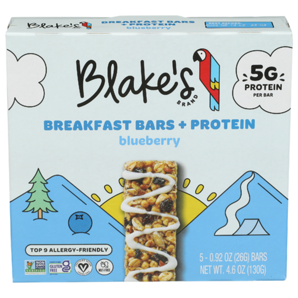 Blake's Seed Based Blueberry Breakfast Bars + Protein 5 Pack