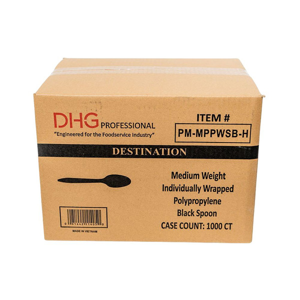 Individually Wrapped Medium Weight Wrapped Spoon - 1000 Ct