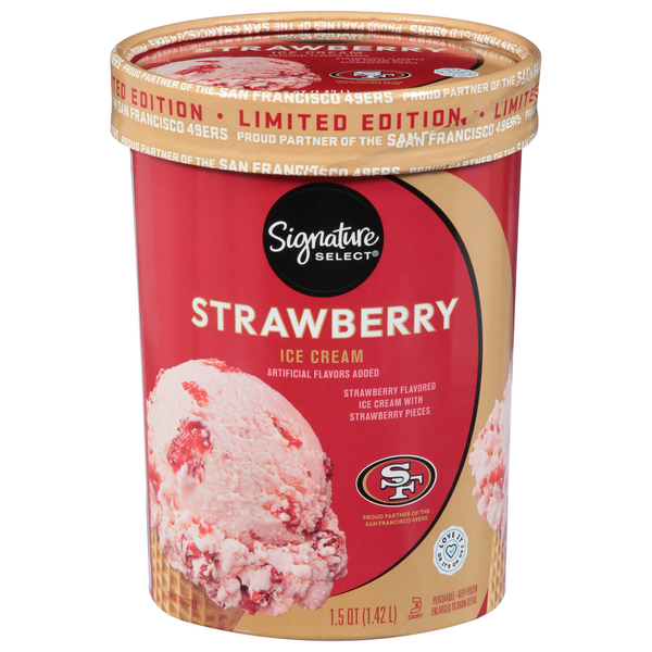 Signature SELECT Ice Cream, Strawberry