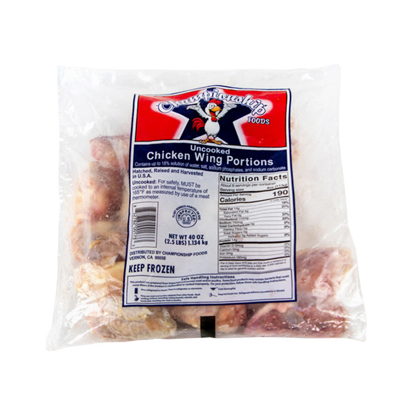 Championship Foods Chicken Wing Portions