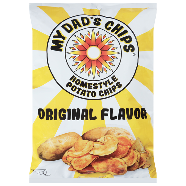 My Dad's Chips Potato Chips, Homestyle, Original Flavor Same-Day