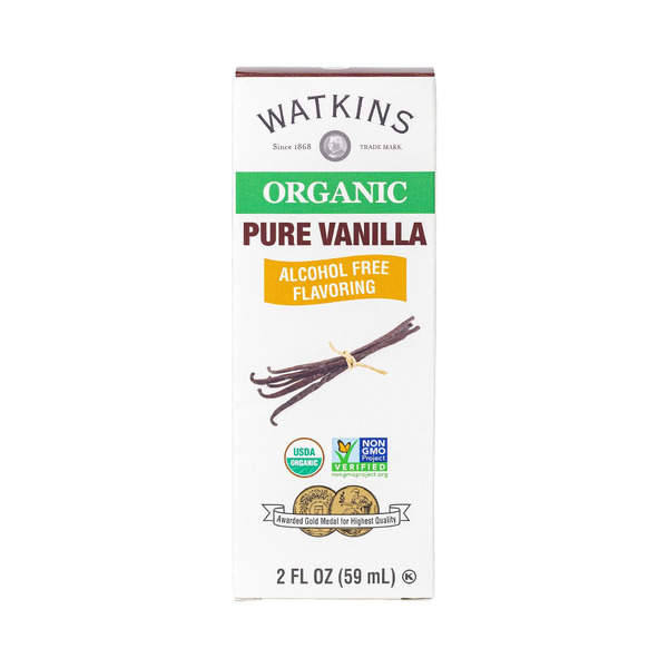 Watkins Organic Pure Vanilla Alcohol Free Flavoring Same-Day