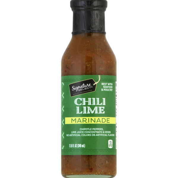 SIGNATURE SELECTS Chili Lime Chipotle Peppers, Lime Juice Concentrate & Herbs Marinade