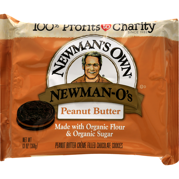 Newman's Own Chocolate Cookies, Peanut Butter