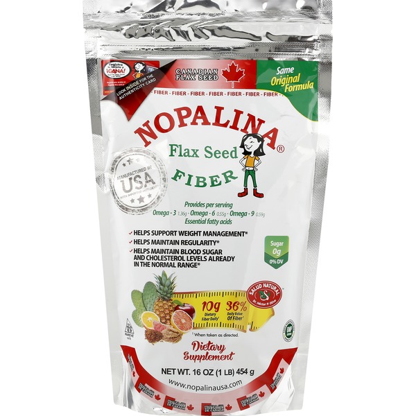 Nopalina Flax Seed Fiber (16 oz) Instacart