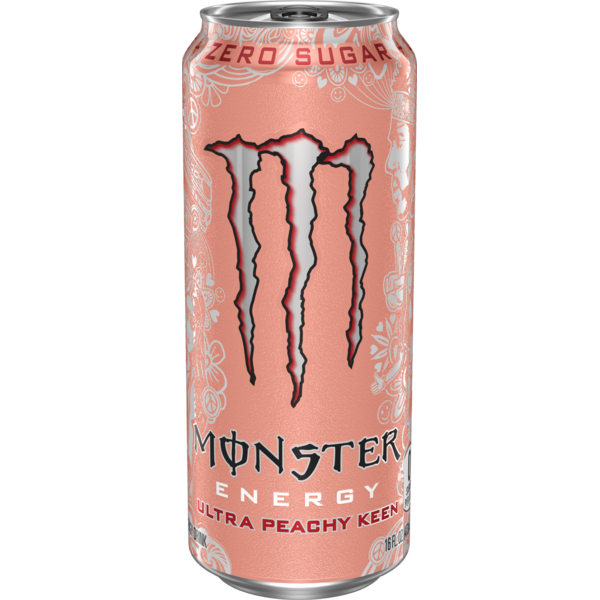 Monster Energy Ultra Monster Ultra, Peachy Keen, Sugar Free Energy