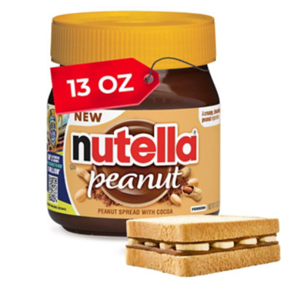 Nutella Peanut Spread with Cocoa