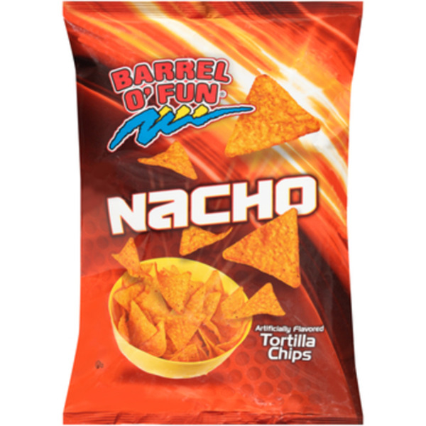 Barrel O'Fun Nacho Tortilla Chips Same-Day Delivery or Pickup