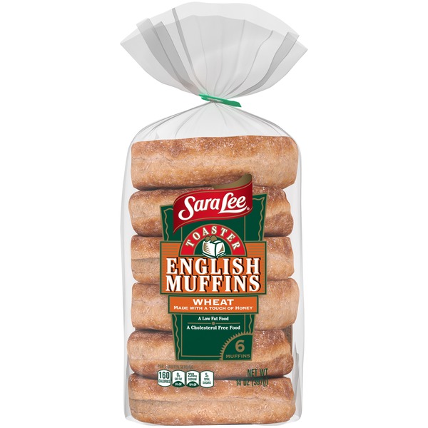 Sara Lee Toaster Wheat English Muffin (14 oz) Instacart