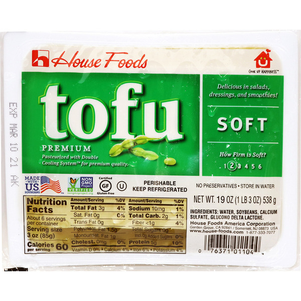 House Foods Tofu, Premium, Soft