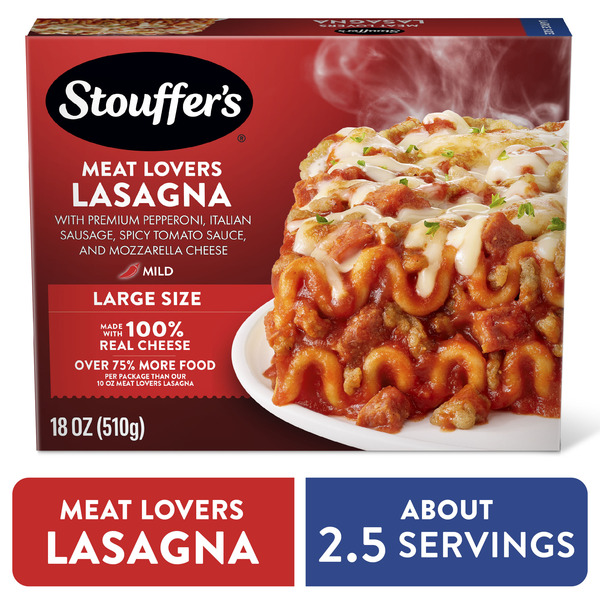 Stouffer's Large Size Meat Lovers Lasagna Same-Day Delivery or