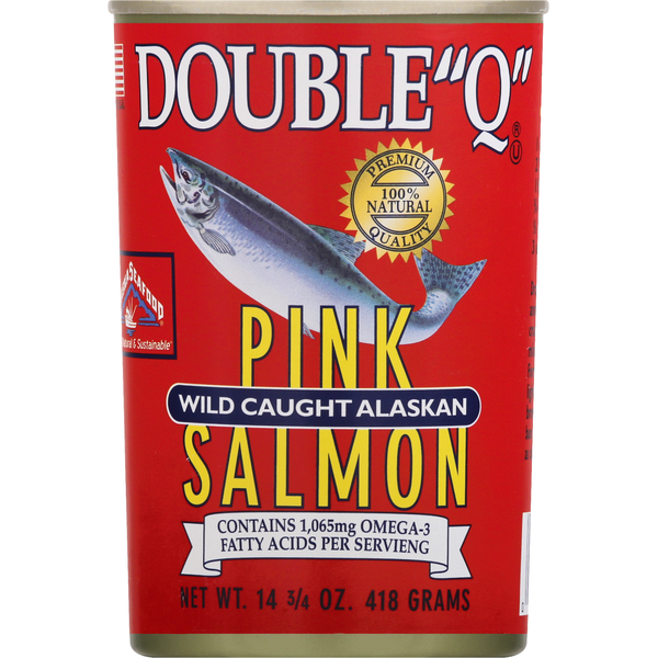 Double Q Pink Salmon, Wild Caught Alaskan (14.75 oz) Instacart