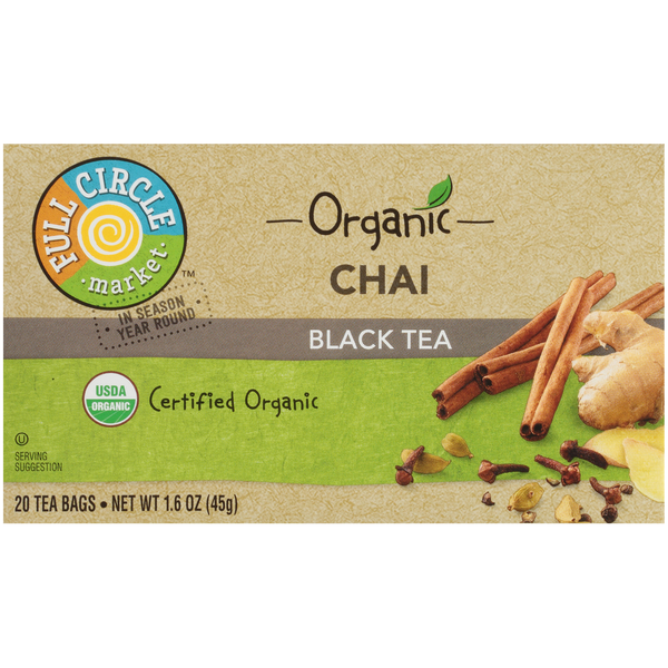Full Circle Chai Black Tea (1.6 oz) Instacart