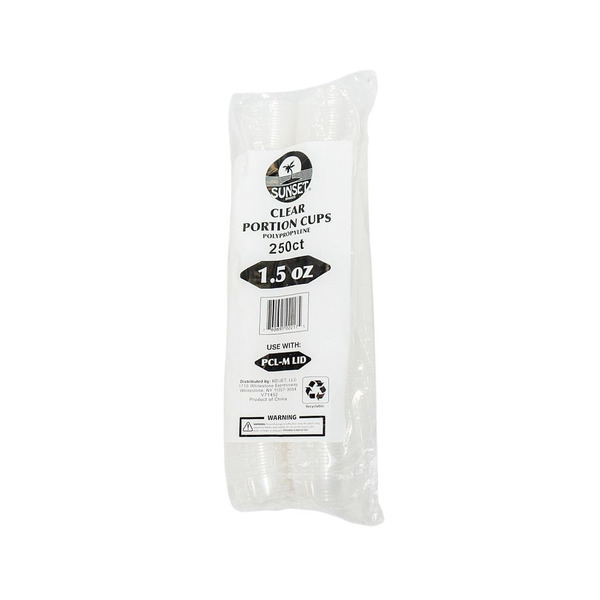Sunset - 1.5 oz Plastic Souffle Cup - 250 ct