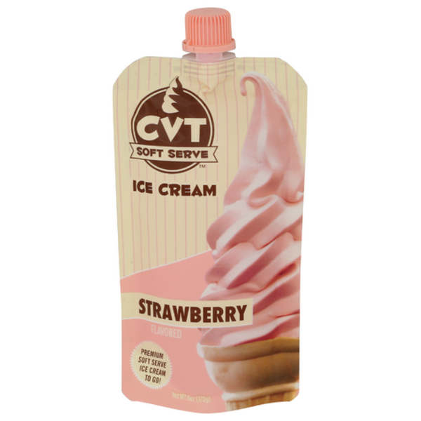 Cvt Soft Serve Strawberry Soft Serve Ice Cream