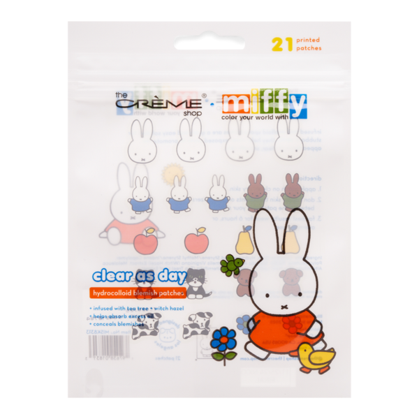 The Crème Shop Miffy Clear As Day Blemish Patches