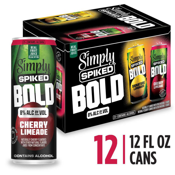 Simply Spiked Bold Variety Pack Hard Lemonade Dual Flavor Variety