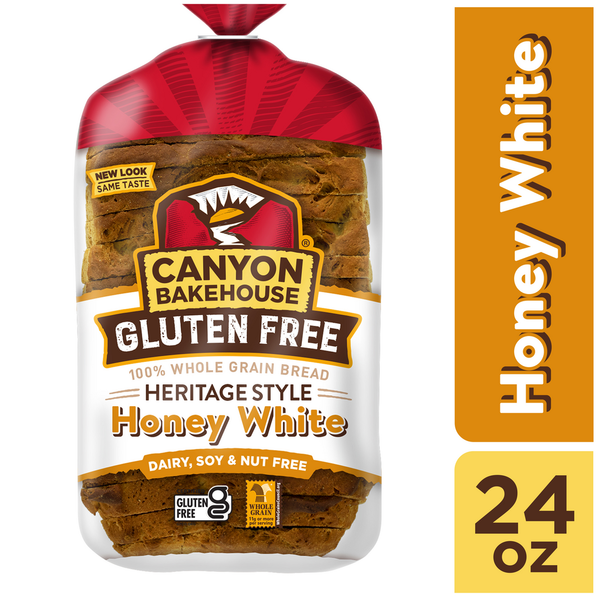 Canyon Bakehouse Heritage Style Honey White Gluten Free Bread