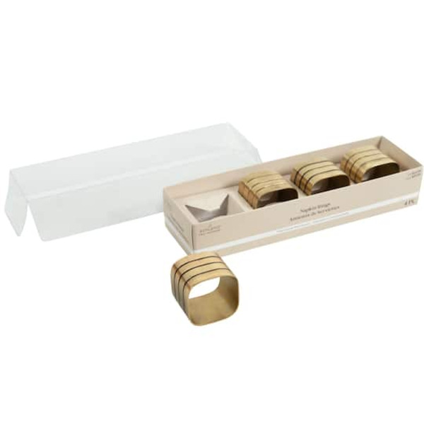 Ashland Metal Napkin Rings