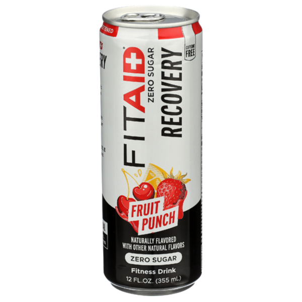 Life Aid Drinks Fruit Punch Zero Sugar Recover+ FitAid