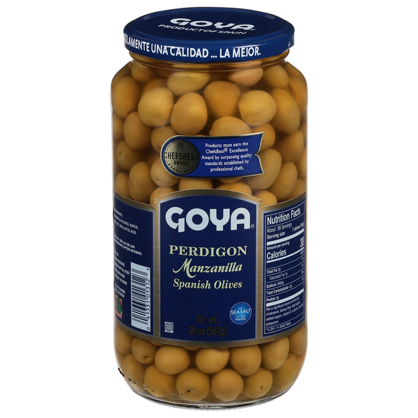 Goya Perdigon Manzanilla Spanish Olives