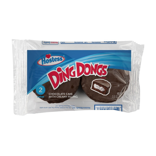 Hostess Chocolate DING DONGS Single Serve Same-Day Delivery